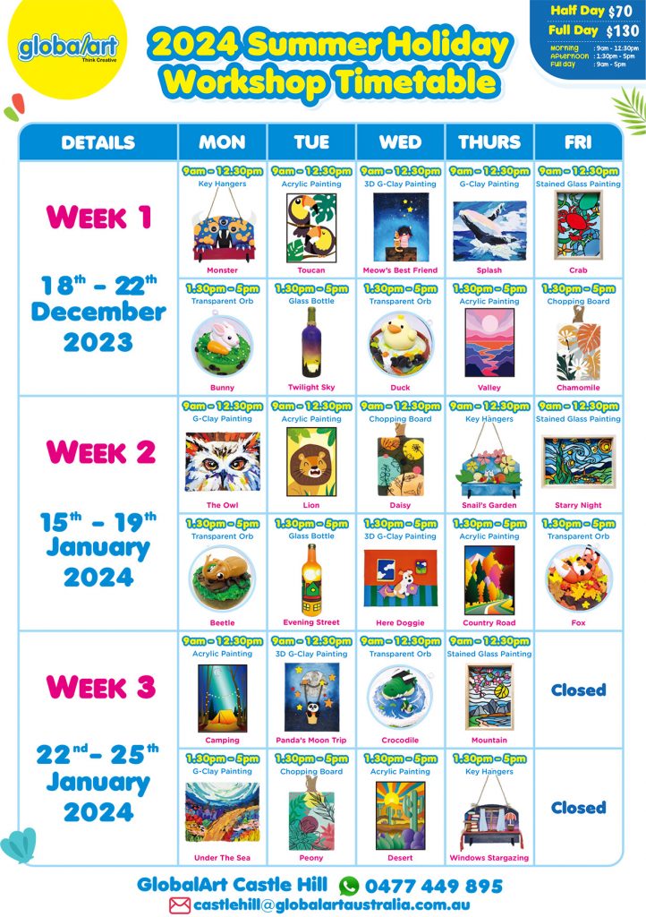 Globalart Castle Hill Global Art Australia